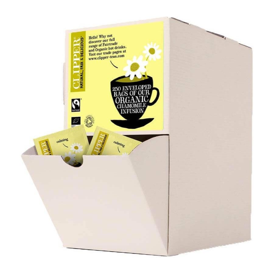 Clipper Organic Chamomile Infusion 250 bolsas de té