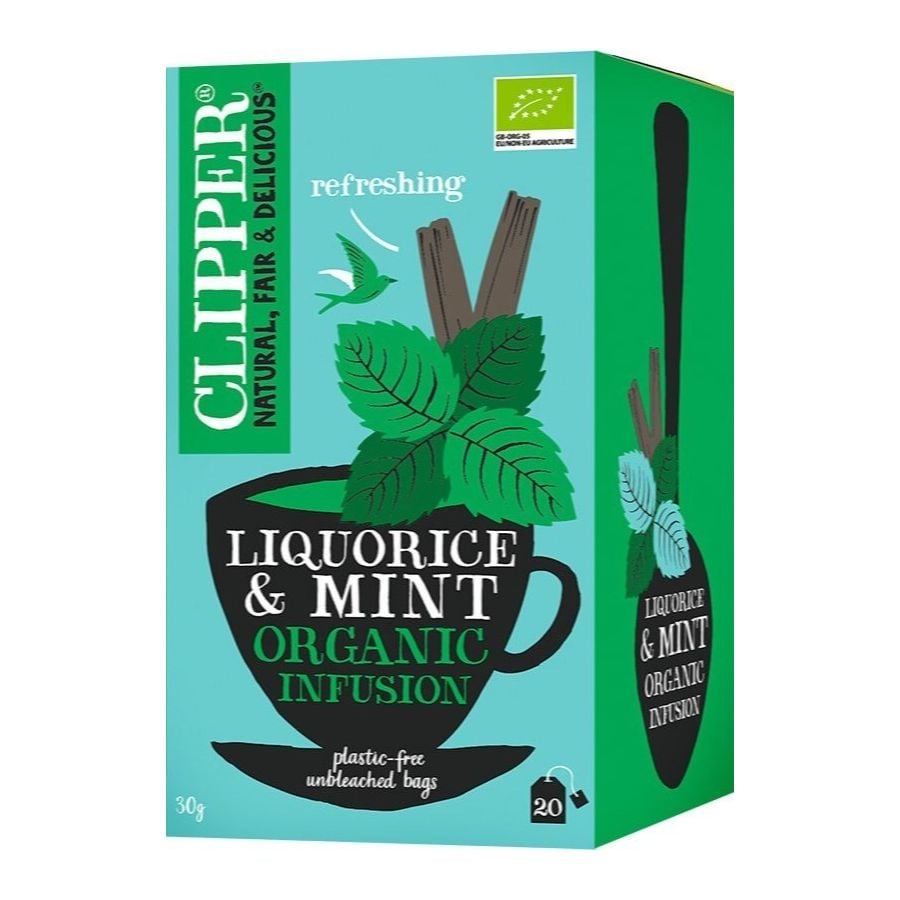 Clipper Organic Liquorice & Mint Infusion 20 sachets