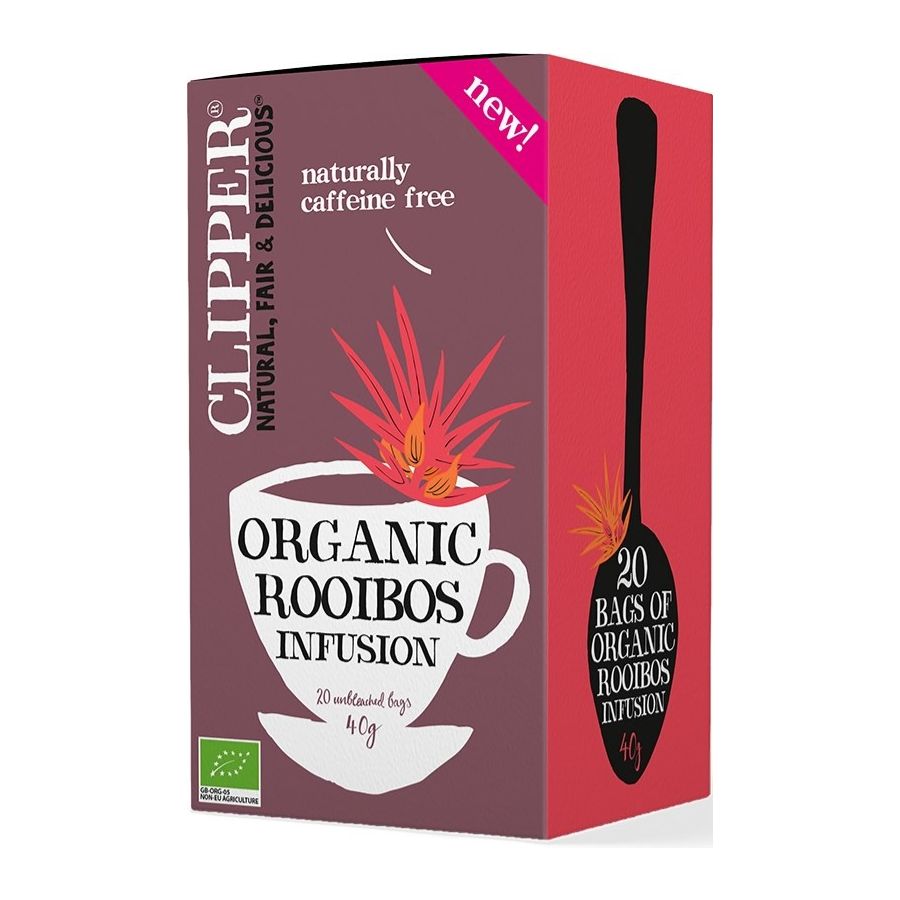 Clipper Organic Rooibos Infusion 20 Tea Bags