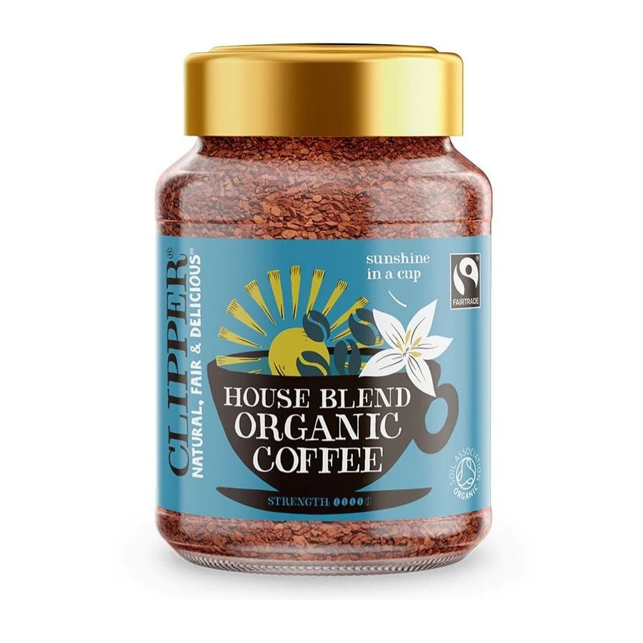 Clipper House Blend Organic Instant Coffee 100 g