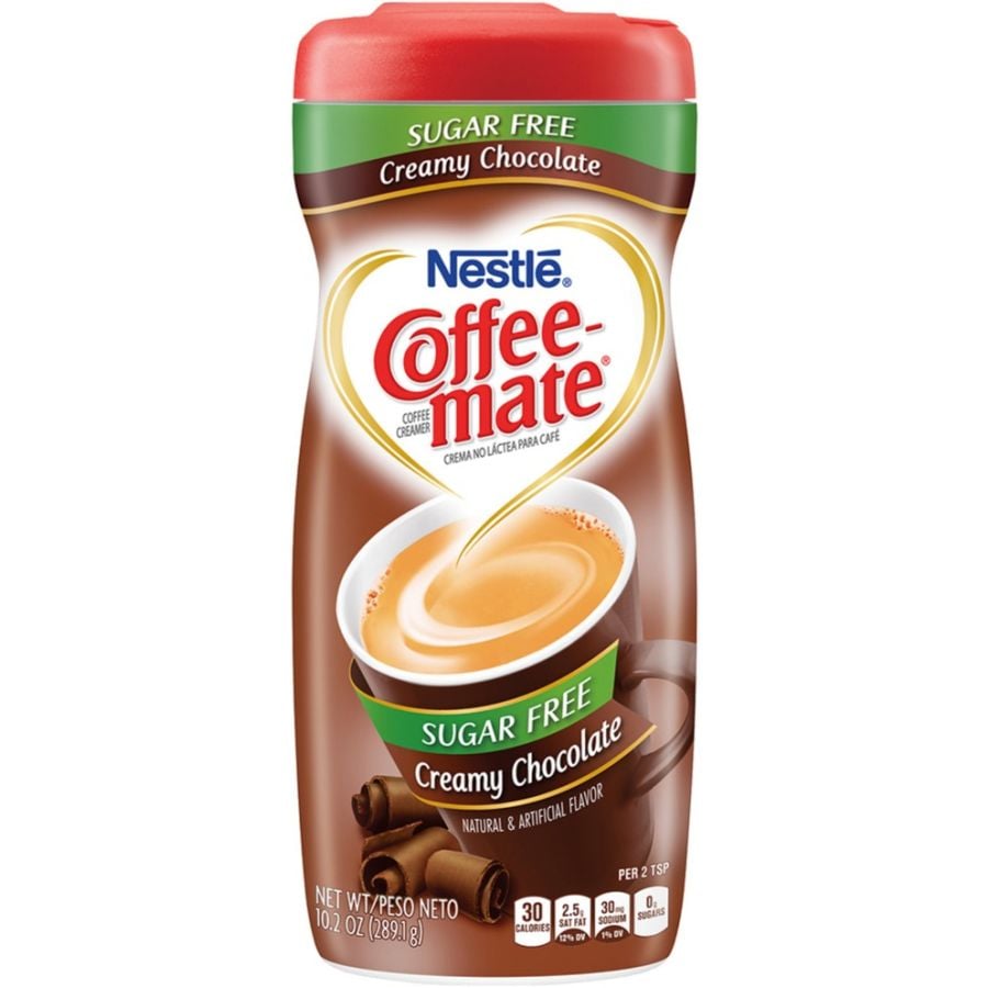 Nestlé Coffee Mate Creamy Chocolate Creamer en polvo sin azúcar 289 g