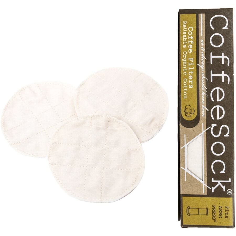CoffeeSock Disc Shaped AeroPress® Coffee Filters, 3 pcs