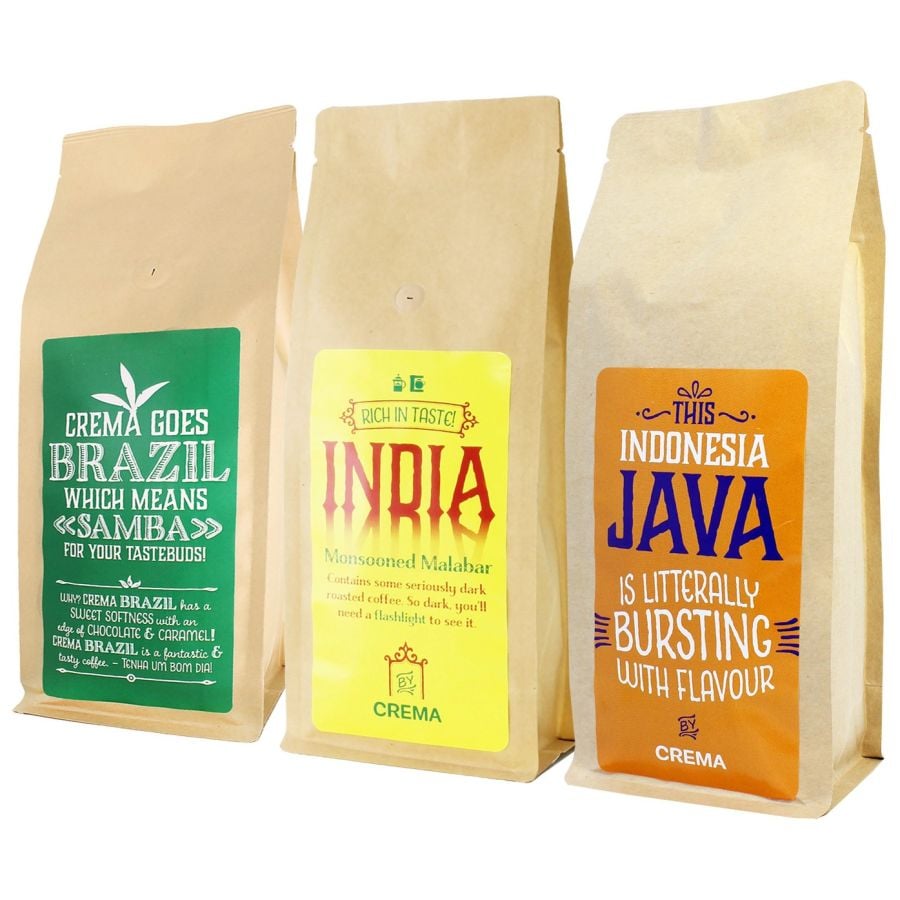 Crema Filter Coffees I - 3 x 500 g