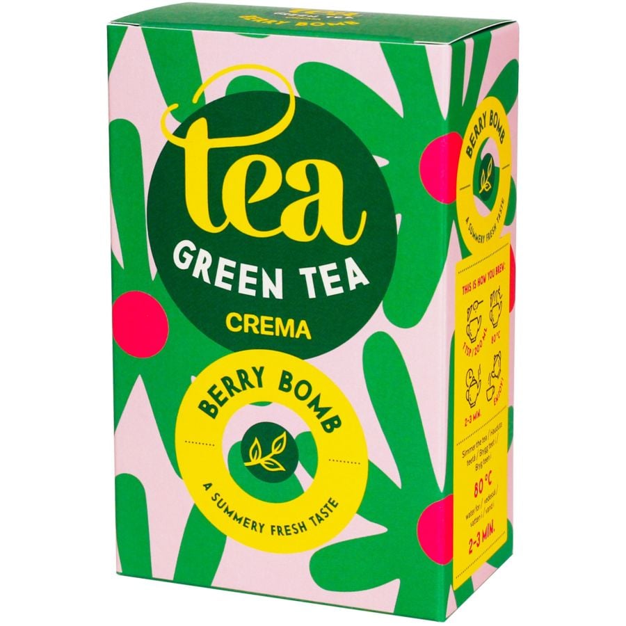 Crema Green Tea Berry Bomb 85 g