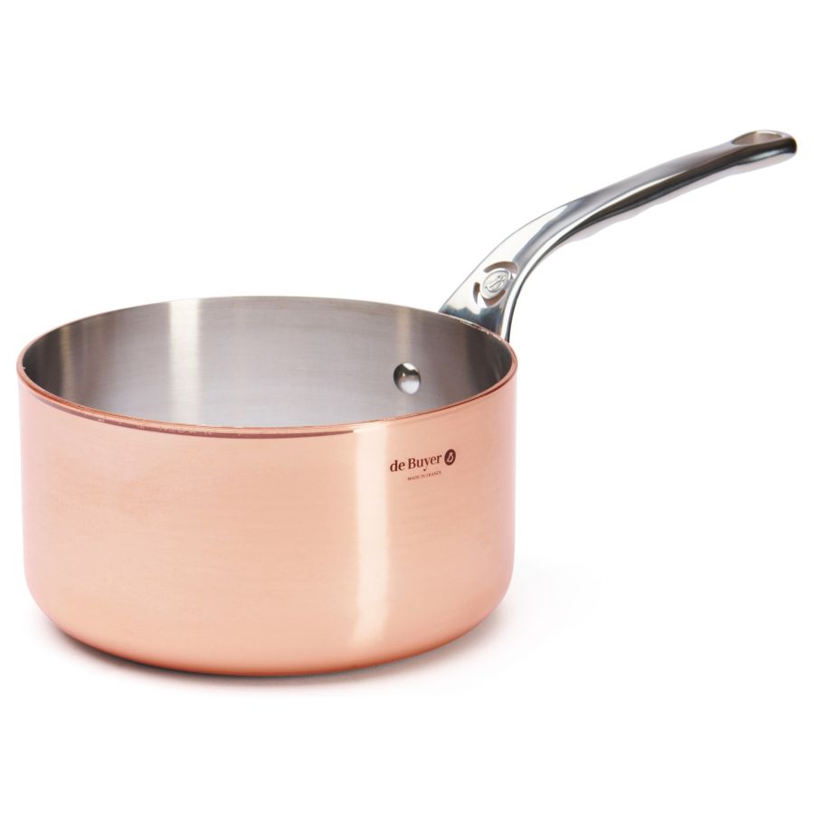 de Buyer Prima Matera Copper Saucepan 2.5 l Induction 18 cm