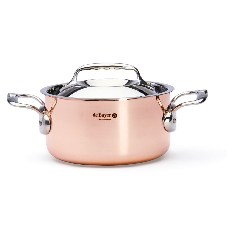 de Buyer Prima Matera Copper Stewpan Induction 1,8 l 16 cm