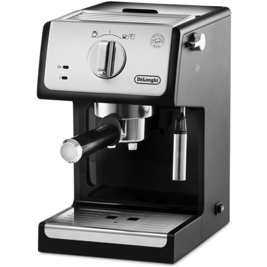 DeLonghi ECP33.21.BK Machine à Espresso, Argent/Noir