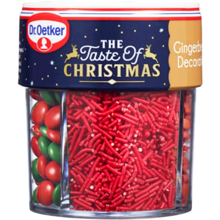 Dr. Oetker Gingerbread Decoration Christmas Sprinkles 76 g