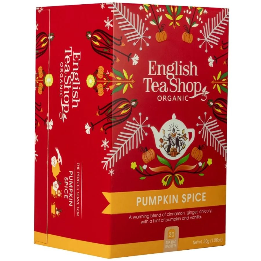 English Tea Shop Organic Pumpkin Spice, 20 bolsitas de té