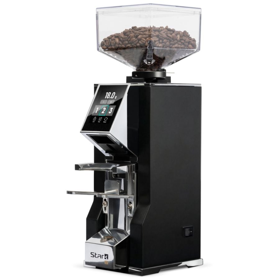 Eureka Oro Mignon Stark W Espresso Coffee Grinder, Black