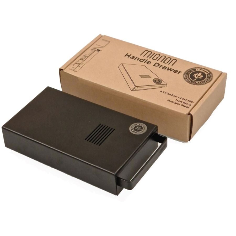 Eureka Mignon Handle Drawer, Black
