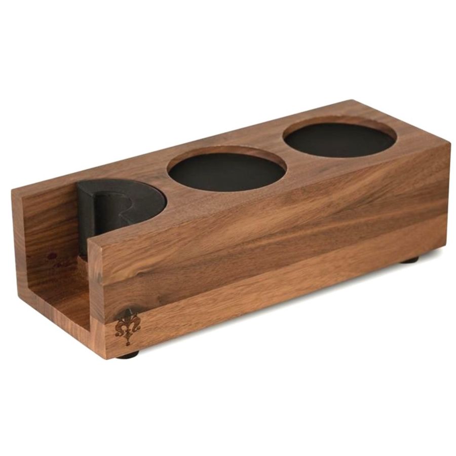 Eureka Tamping Station Double, Walnut