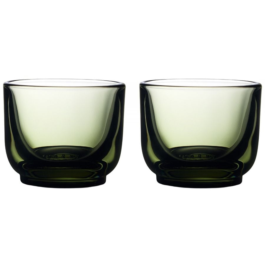 Fellow Pirch Espresso Set Of 2 Glasses 100 ml, Woodland