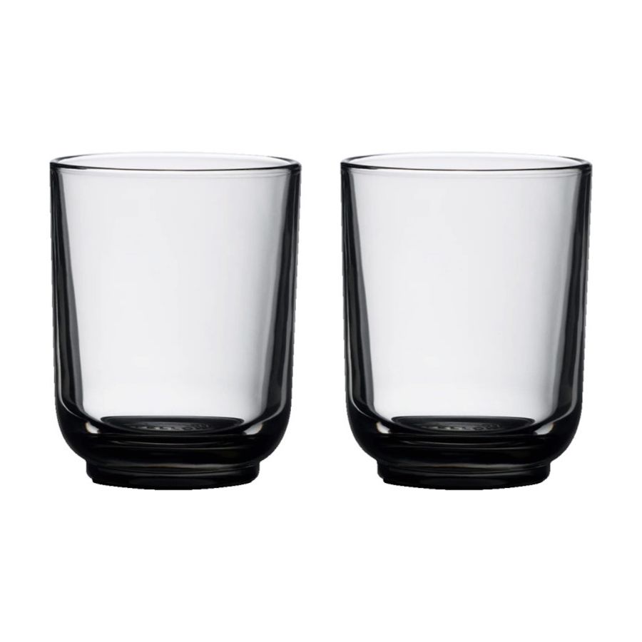 Fellow Pirch Latte Set Of 2 Glasses 325 ml, Smoke