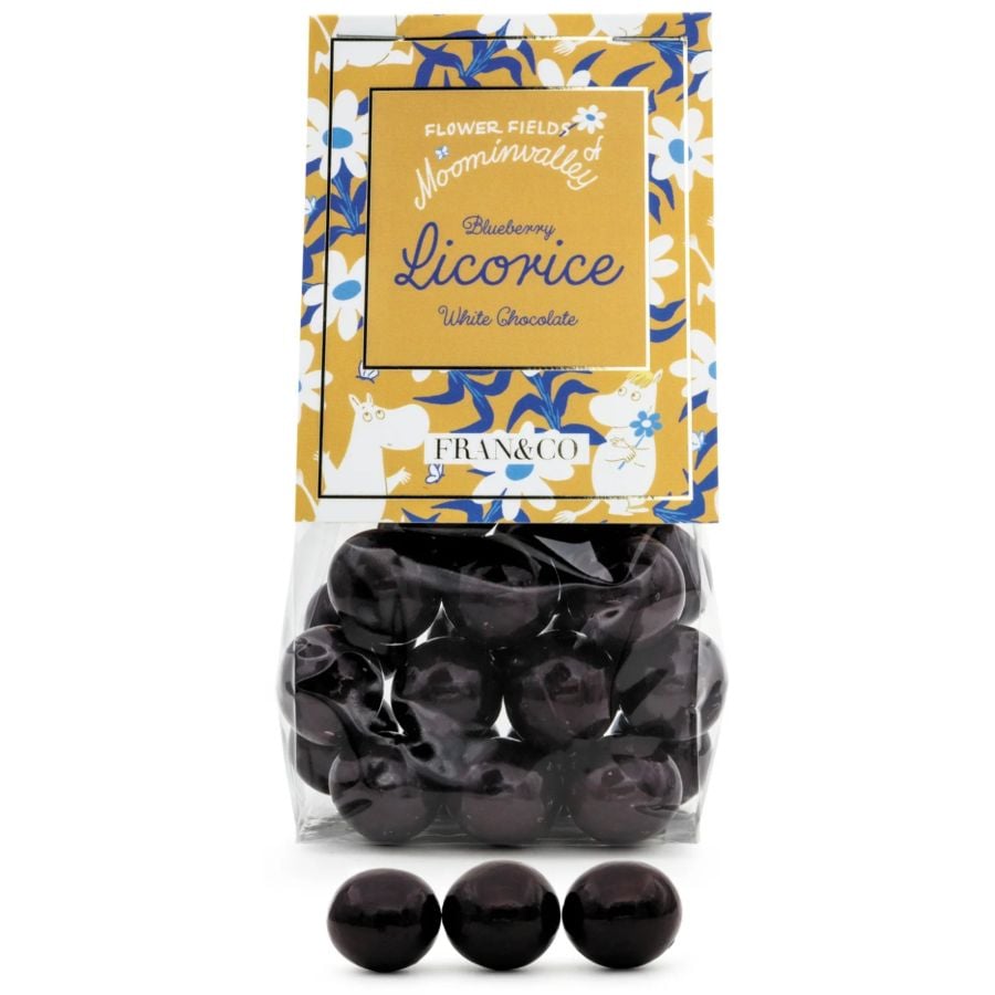 FRAN&Co Moomin Blueberry Licorice 100 g