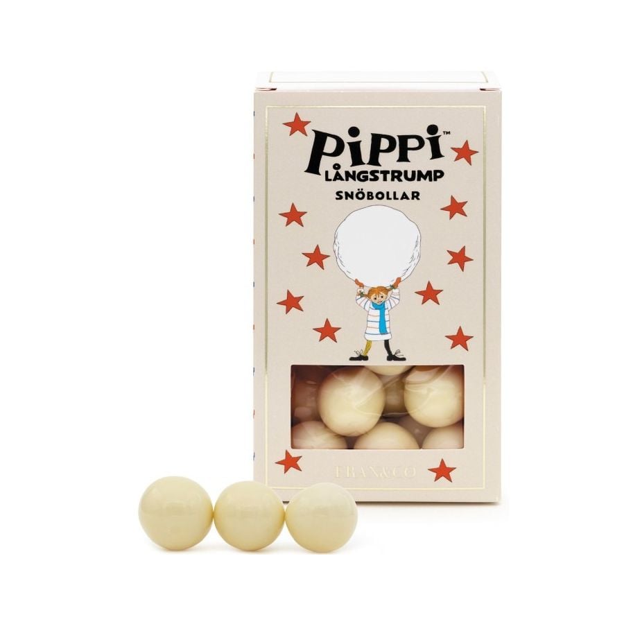 FRAN&Co Pippi White Chocolate Snowballs 90 g