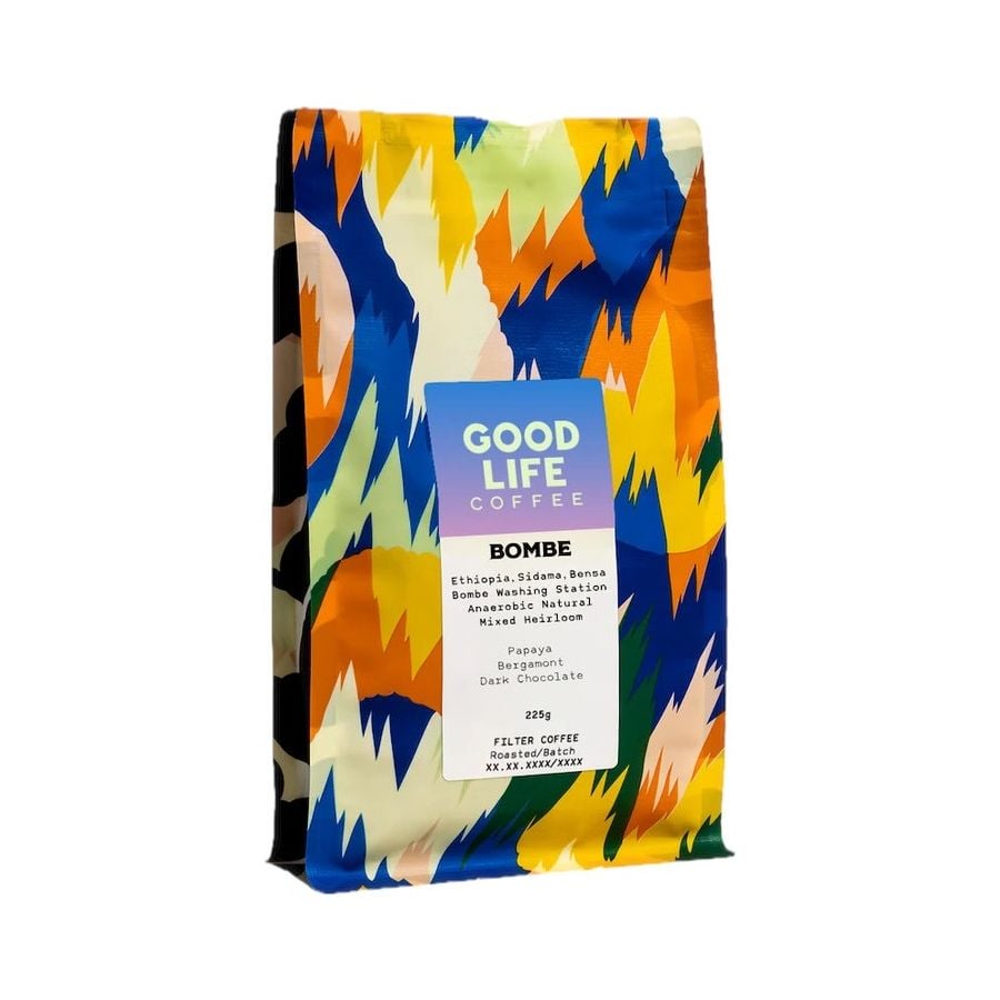 Good Life Coffee Bombe Anaerobic Natural, Etiopia 225 g Coffee Beans