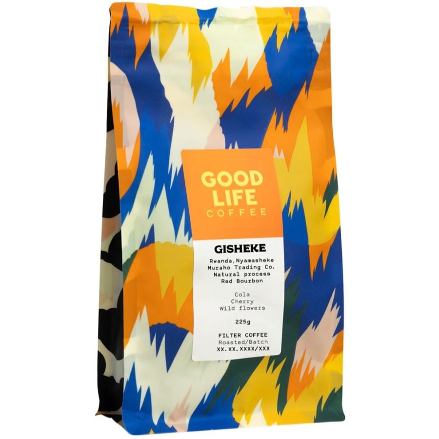 Good Life Coffee Gisheke Natural, Ruanda 225 g granos de café