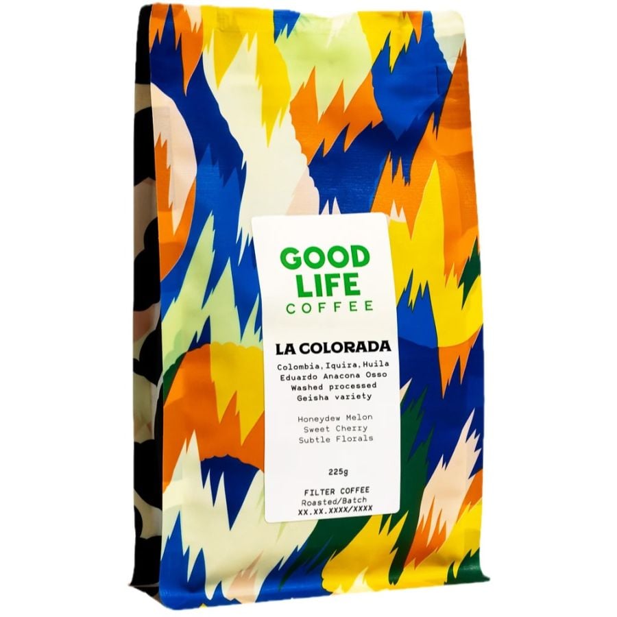 Good Life Coffee La Colorada Geisha Washed, Colombia 225 g Coffee Beans