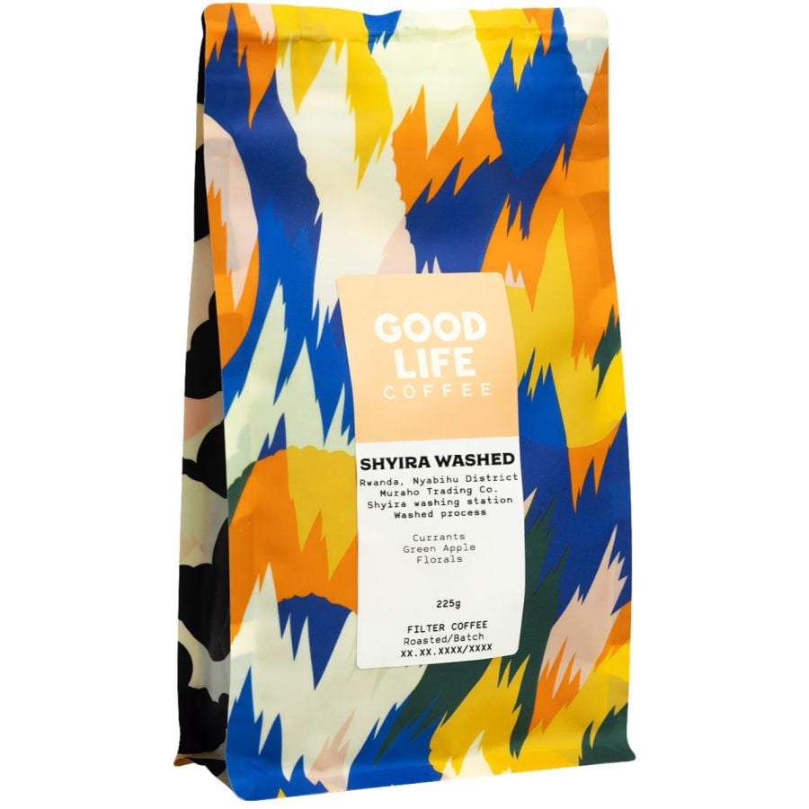 Good Life Coffee Shyira Washed, Ruanda 225 g granos de café