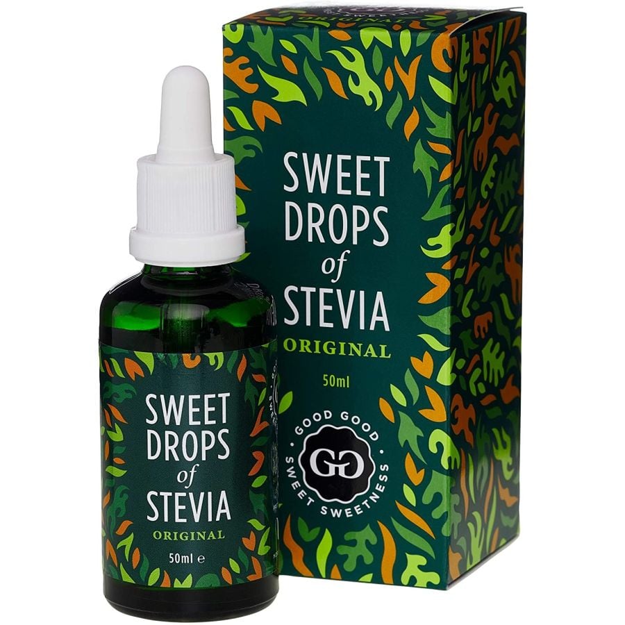 Good Good Sweet Drops Of Stevia Sweetener édulcorant, sans arôme 50 ml