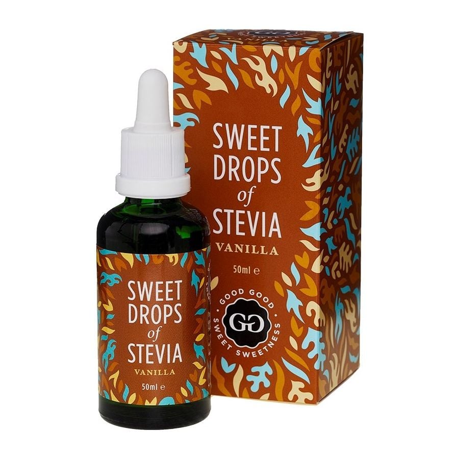 Good Good Sweet Drops Of Stevia édulcorant, vanille 50 ml