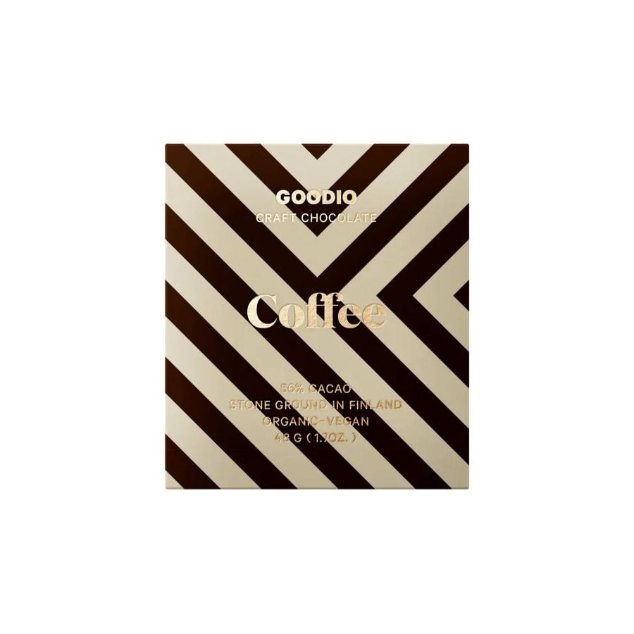 Goodio Coffee Organic Chocolate 56%, 48 g