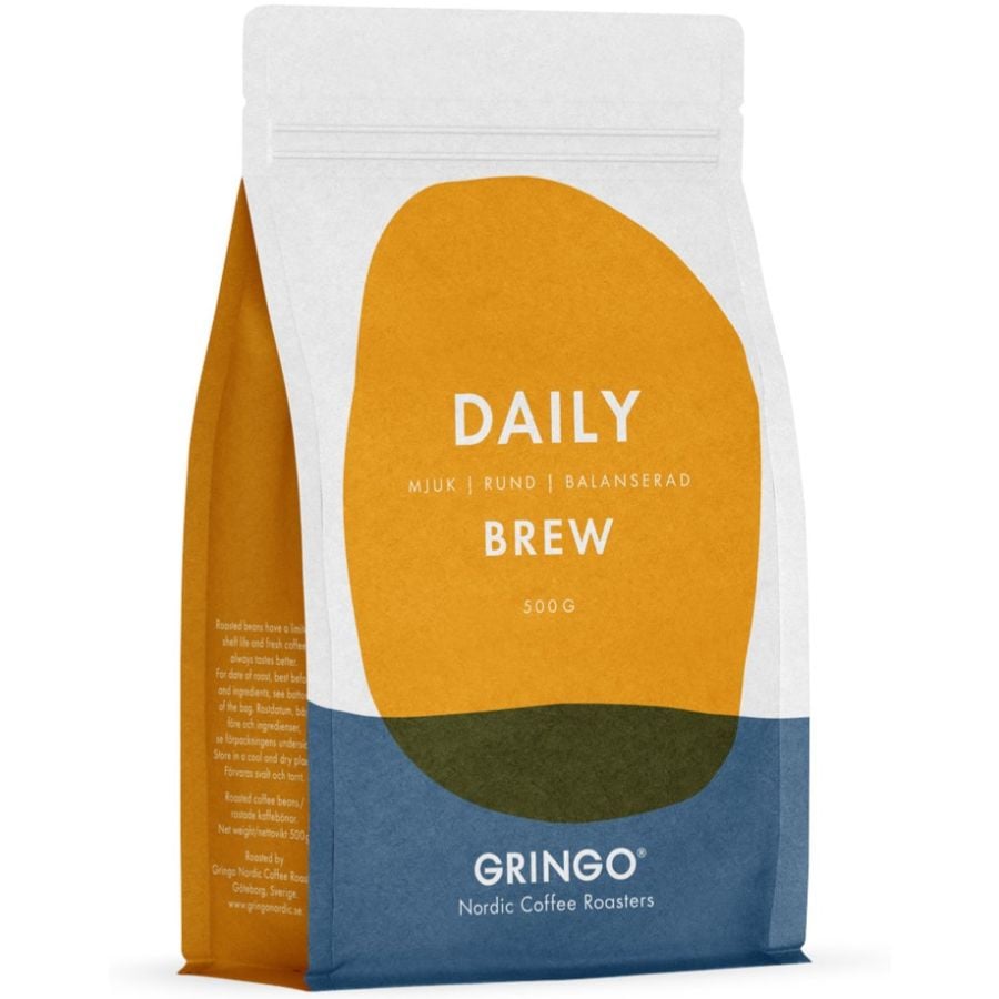 Gringo Nordic Daily Brew, grains de café, 500 g