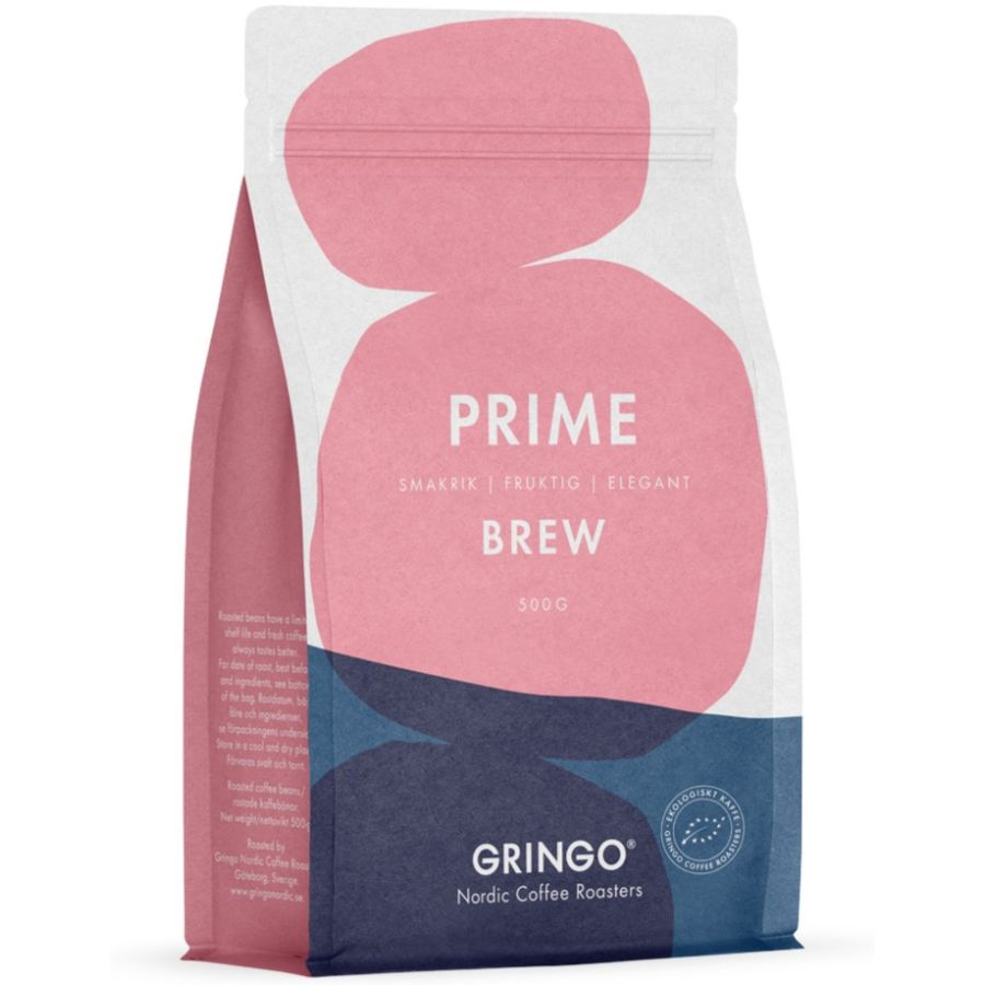 Gringo Nordic Prime Brew EKO 500 g Coffee Beans