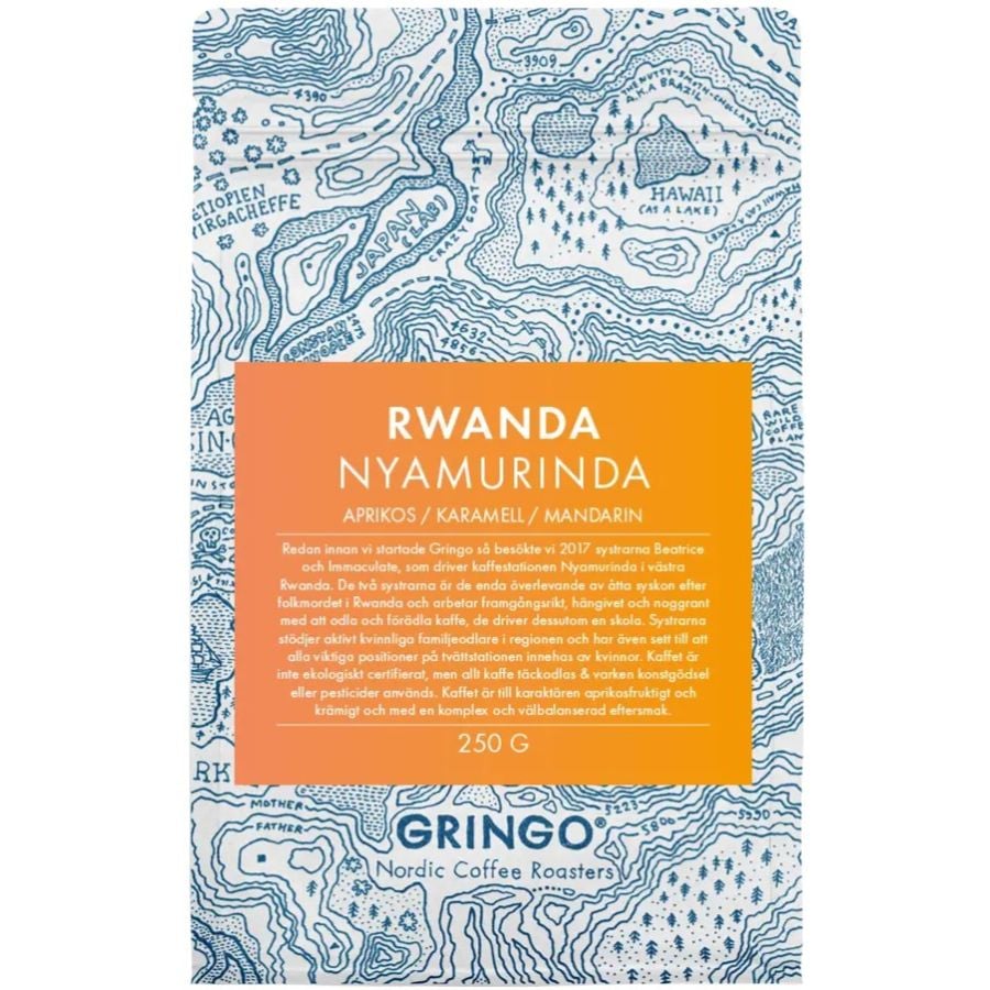 Gringo Nordic Rwanda Nyamurinda Red Bourbon 250 g Coffee Beans