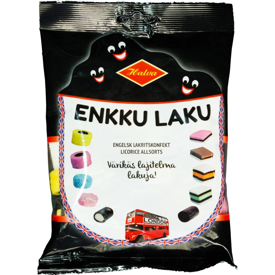 Halva Enkku Laku Allsorts Licorice 240 g