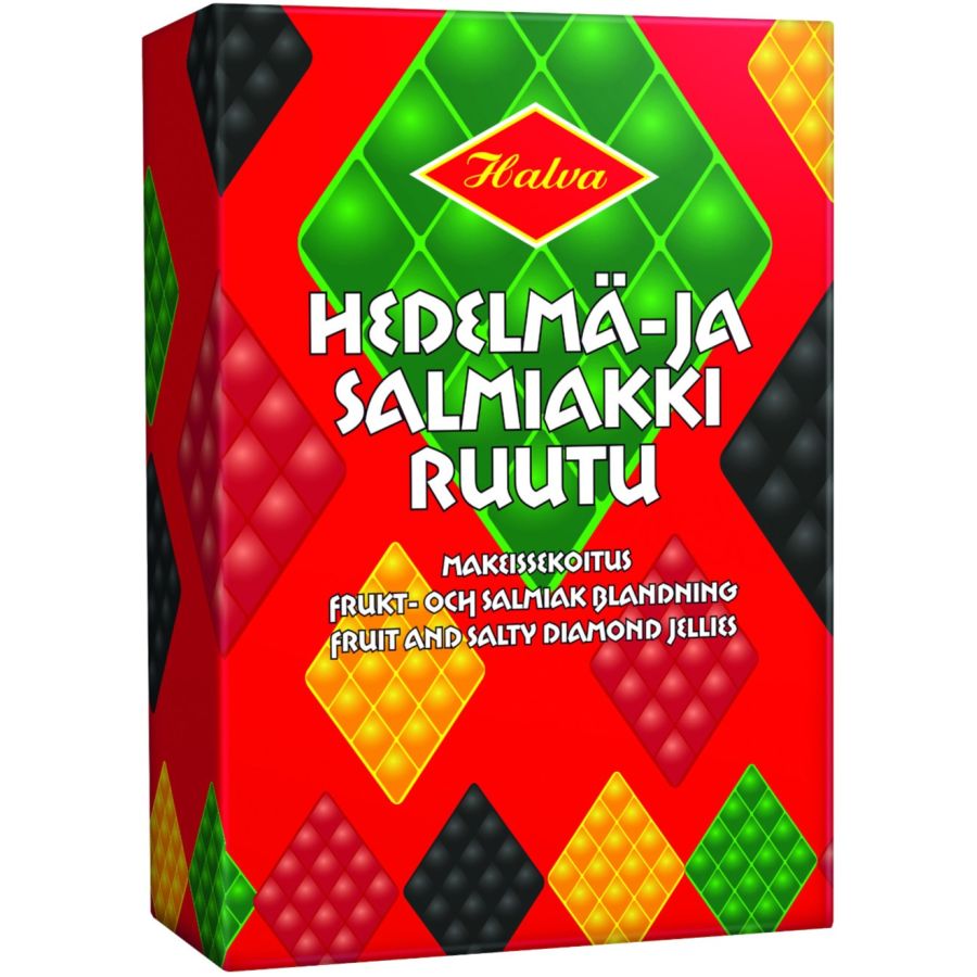 Halva Jellies aux Fruits & Diamants Salés, Boîte de 240 g