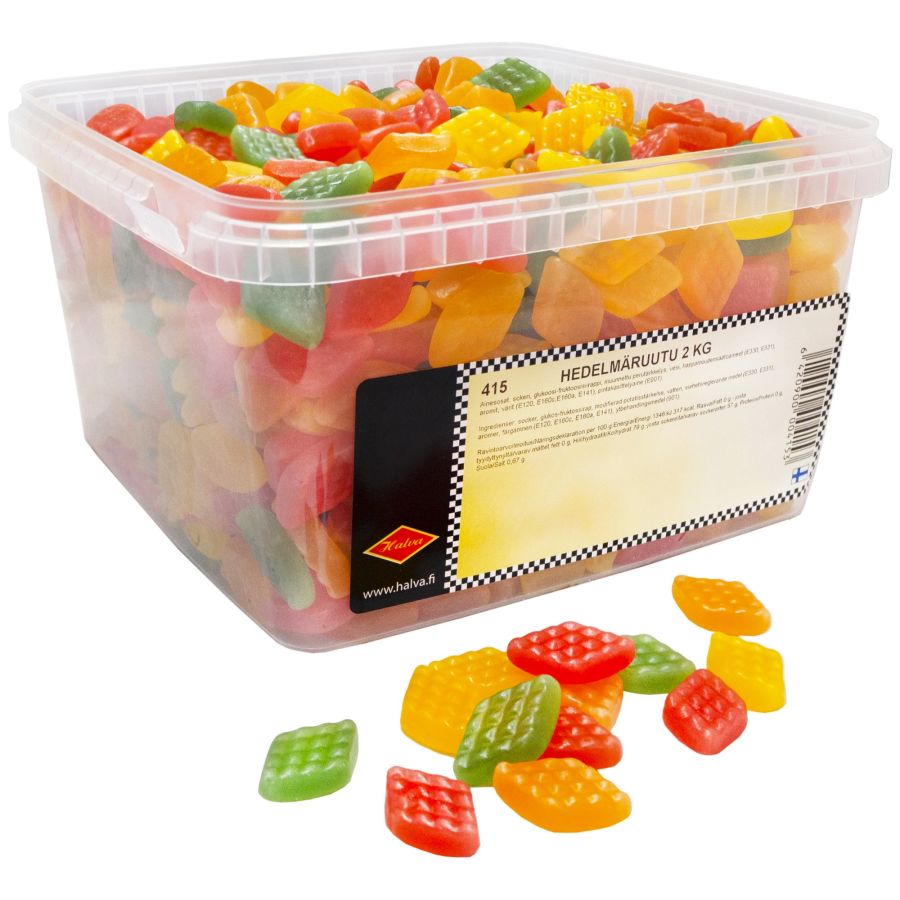 Halva Fruit Jellies, Box 2 kg