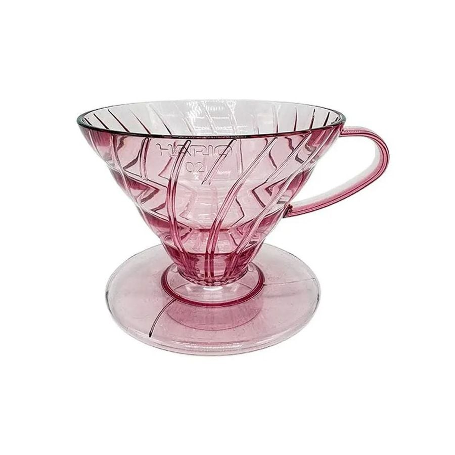 Hario V60 20th Anniversary Coffee Dripper Size 02, Sakura Pink