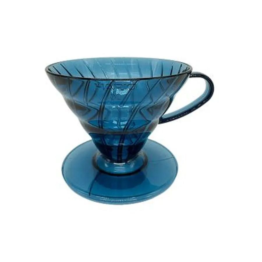 Hario V60 20th Anniversary Coffee Dripper Size 02, Aizome Blue