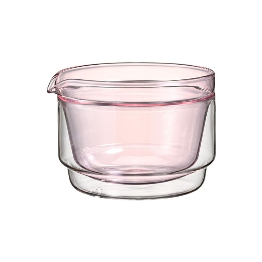 Hario Double-Wall Matcha Bowl 300 ml, Pink