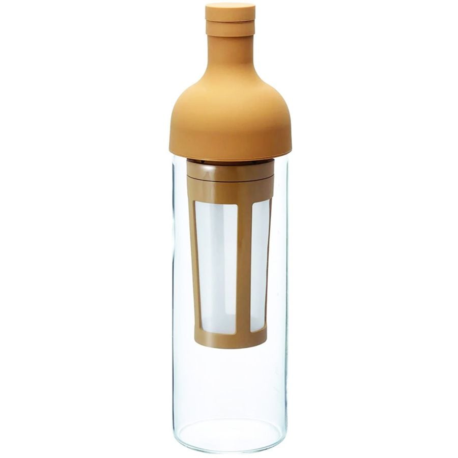 Hario Filter-In Bottle Cold Brew Coffee botella para café 650 ml, color crema