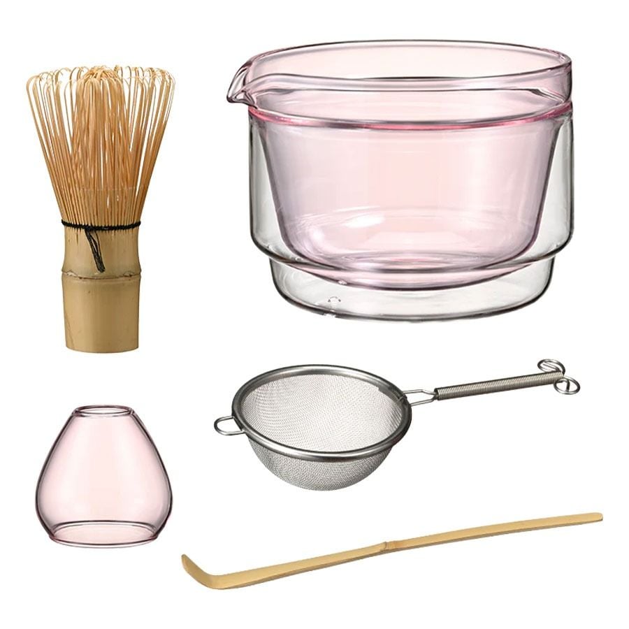 Hario Matcha Collection Set, Pink