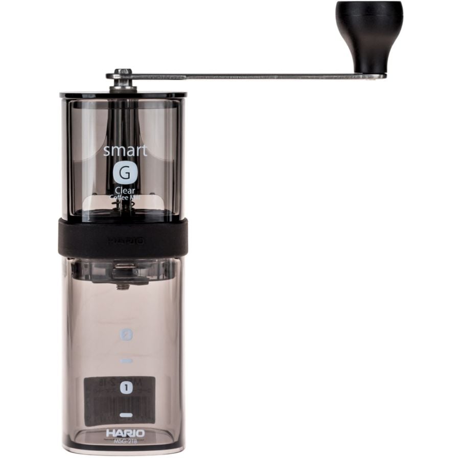 Hario Smart G moulin à café, noir transparent