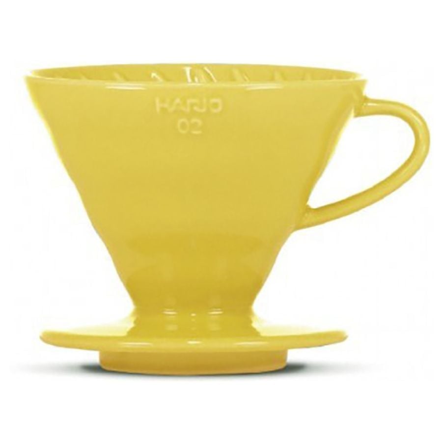 Hario V60 Ceramic Dripper Size 02, Yellow