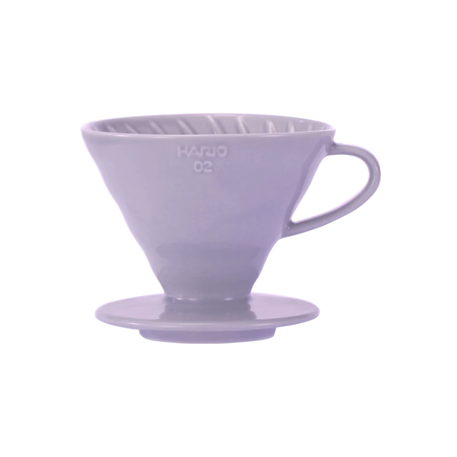 Hario V60 Dripper 02 cafetera de goteo cerámica, lavanda morada