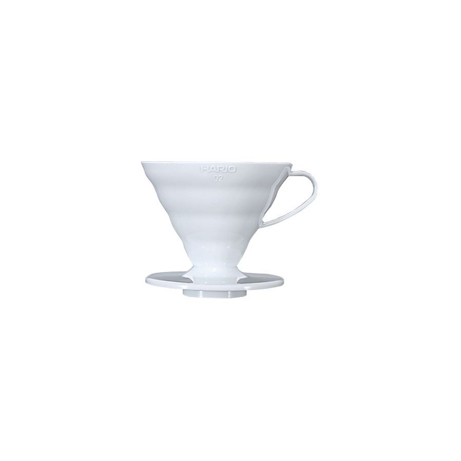 Hario V60 taille 02 porte-filtre en céramique, blanc