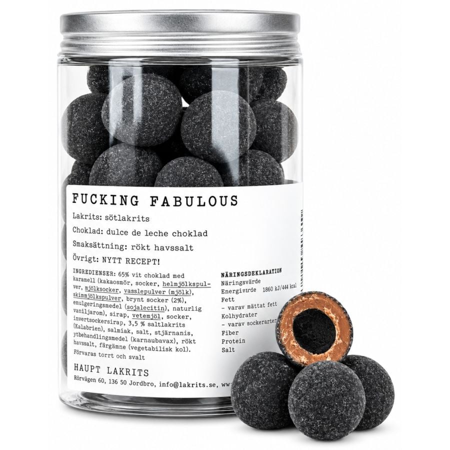 Haupt Lakrits - Fucking Fabulous - Dulce de Leche & Smoked Sea Salt 250 g