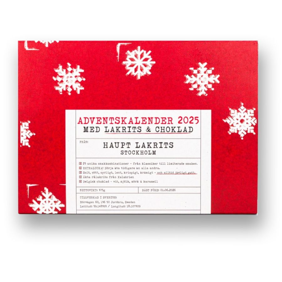 Haupt Lakrits Advent Calendar 2025