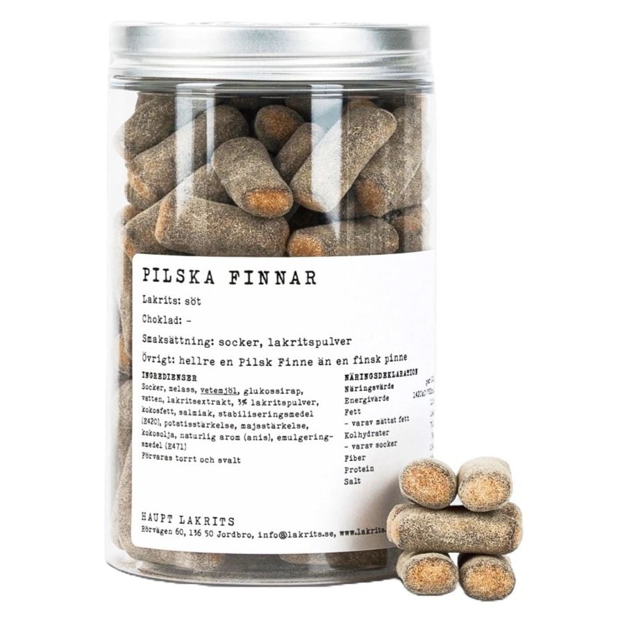 Haupt Lakrits - Pilska Pinnar - Sweet Liquorice 300 g