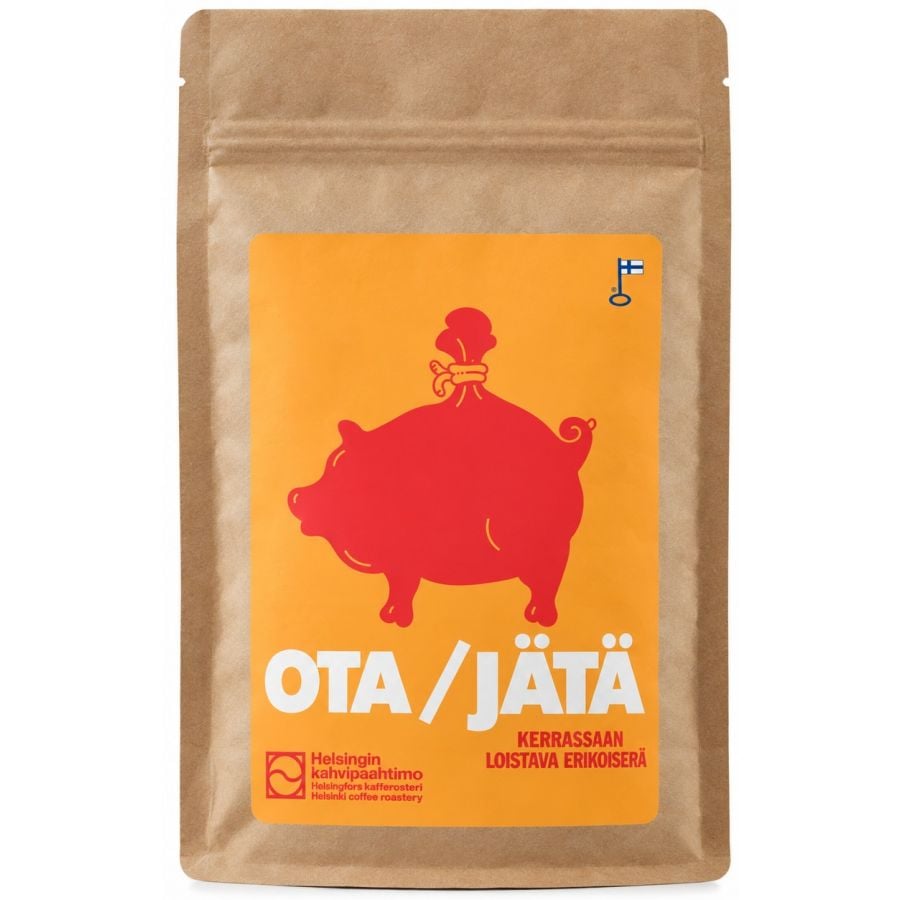 Helsingin Kahvipaahtimo Ota/Jätä Indonesia Frinsa Manis 200 g Coffee Beans