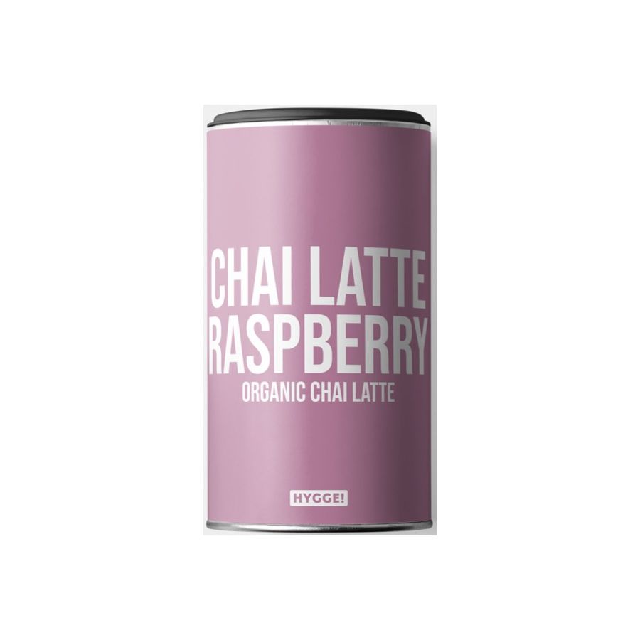 Hygge Organic Chai Latte Framboise poudre à boire 250 g