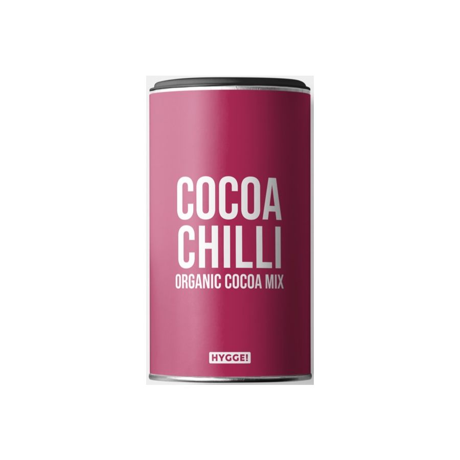 Hygge Organic Cocoa Chilli polvo de chocolate caliente 250 g