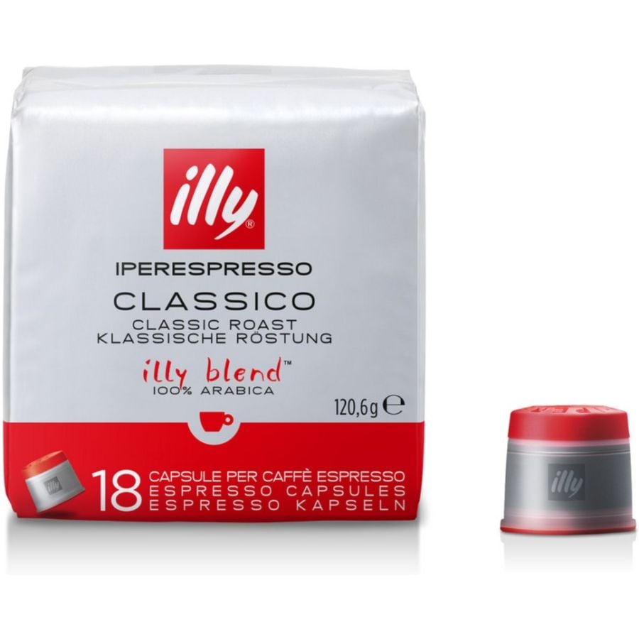 illy Iperespresso Classico capsules de café espresso 18 pcs