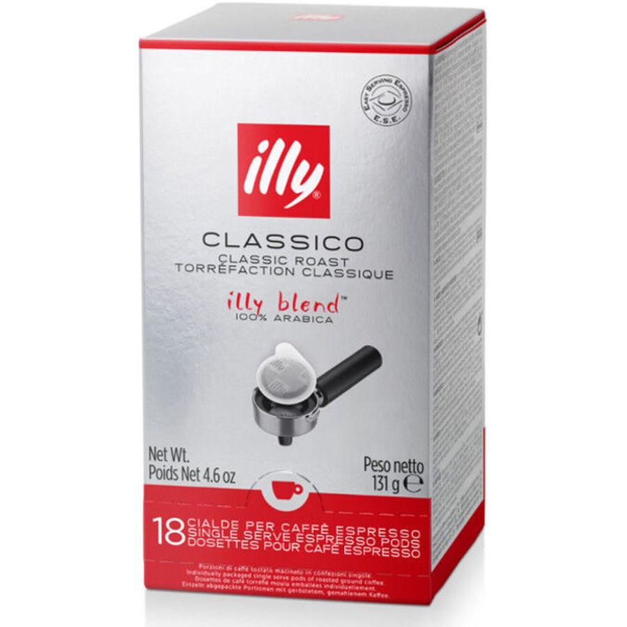 illy Classico E.S.E. cápsulas de espresso 18 uds.